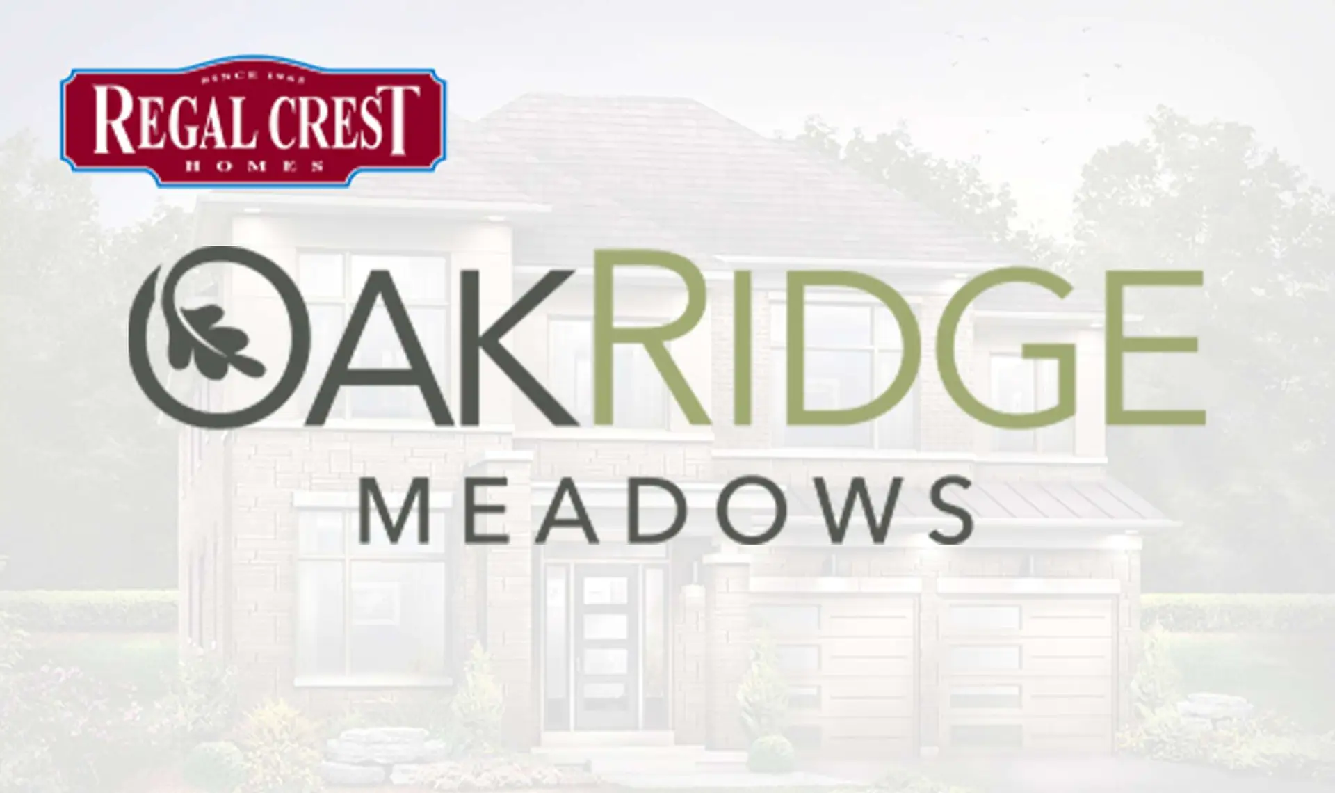 Oakridge Meadows by Regal Crest - Card Image